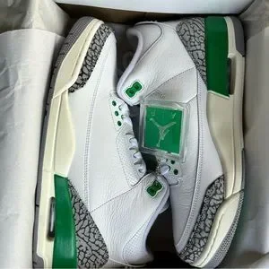 Jordan 3 RetroLucky Green 2023 Women’s 10/Men’s 8.5 *Brand New* CK9246-136 ? WMNS) Air Jordan 3 Retro  main image 4